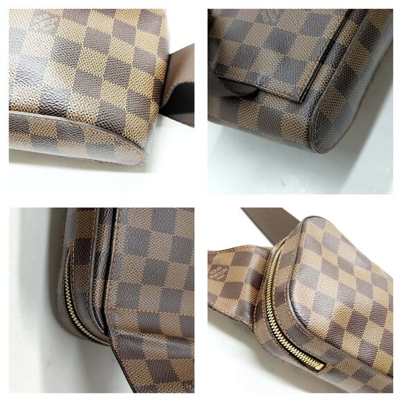 Authentic Louis Vuitton Geronimos Damier Ebene Waist Bag Sling Belt Bag - Picture 9 of 16